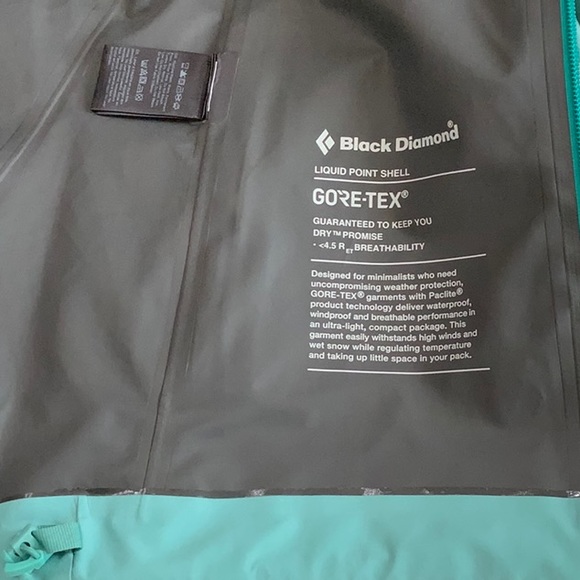 Black Diamond LIQUID POINT SHELL Alpine Lake - Picture 12 of 16